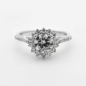 Fine Indian Sterling Emerald-cut Ring